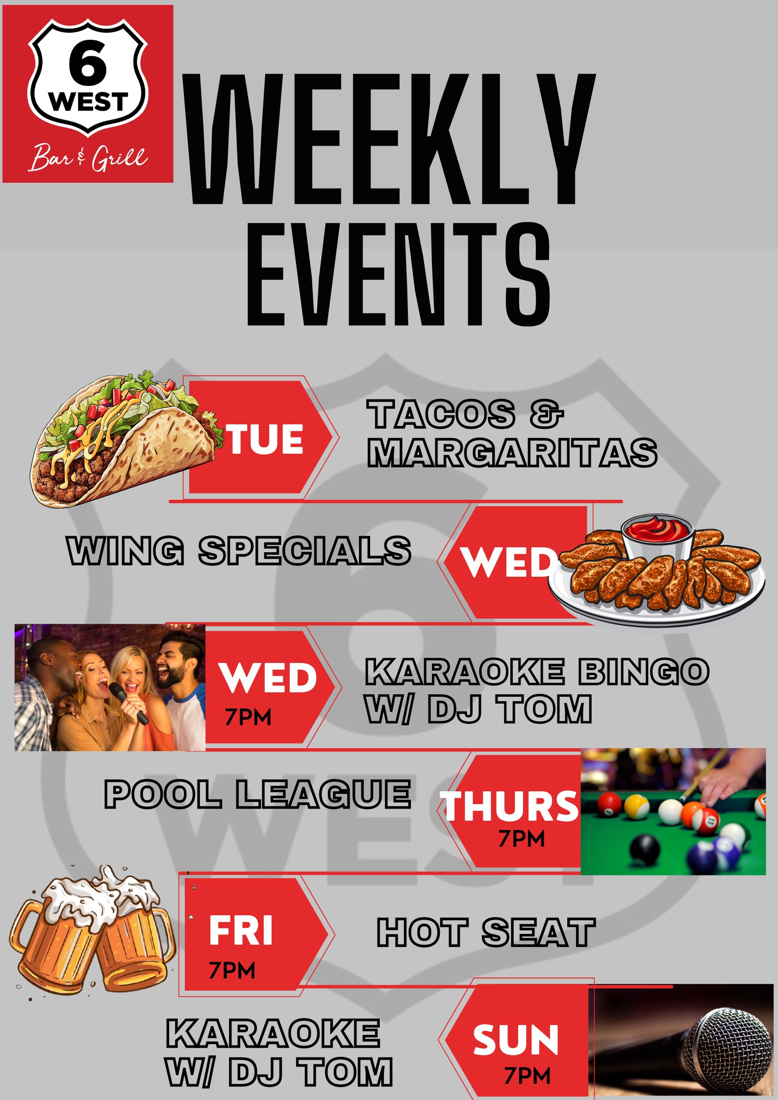Weekly Events - 1